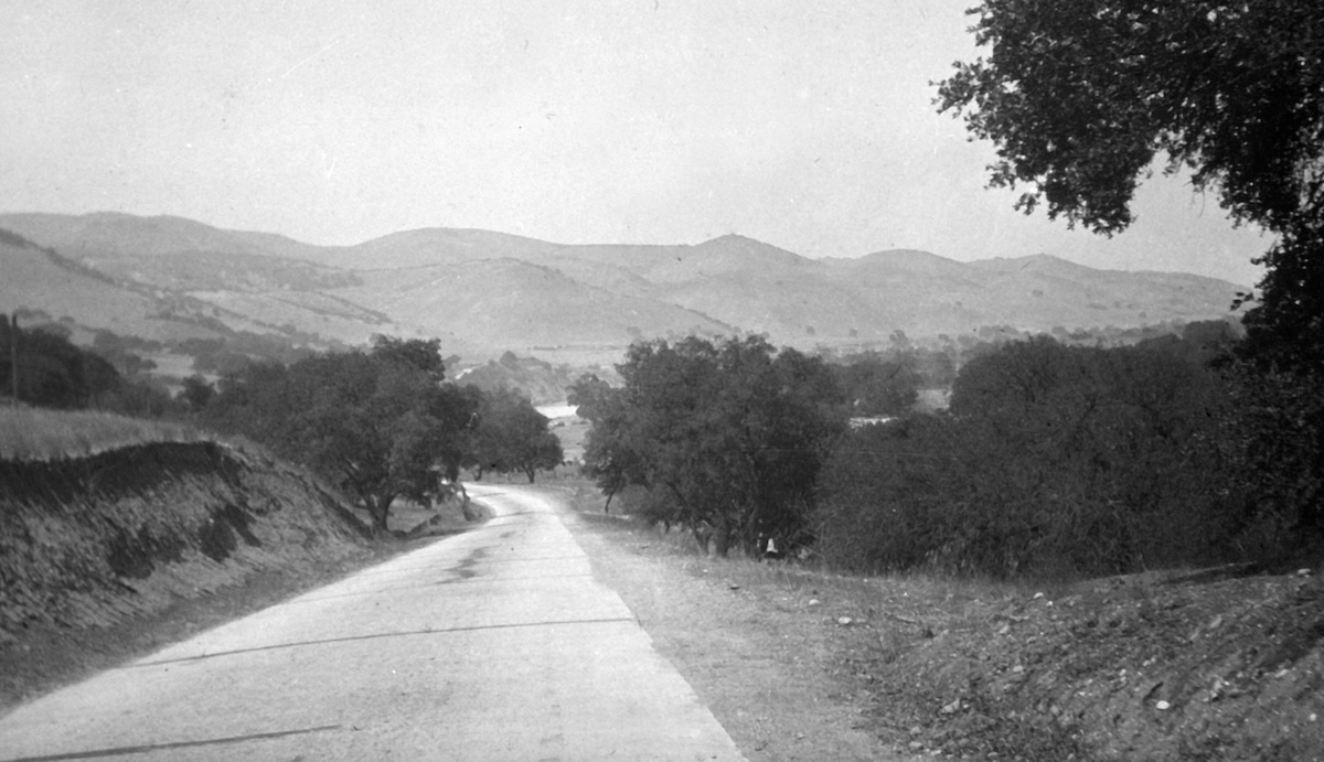 "A paved road between Los Angeles and San Francisco" - CK Shepherd - 1919